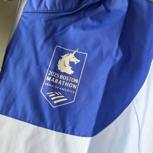 Adidas Boston Marathon 2025 Celebration Jacket Womem's Large Running Top JN3002 - Picture 3 of 13